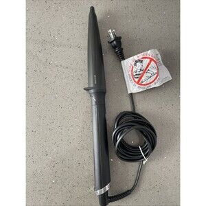 Authentic GHD Creative Curl Tapered Curling Wand Hair Iron tested